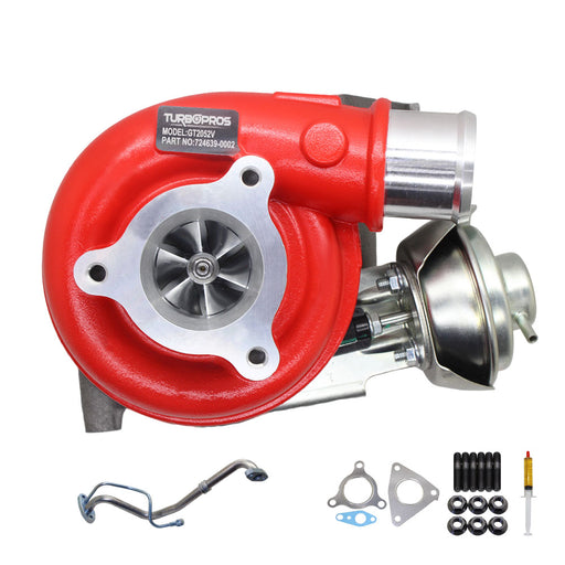 GEN1 High Flow Turbo Charger With Genuine Oil Feed Pipe For Nissan Patrol GU ZD30 3.0L