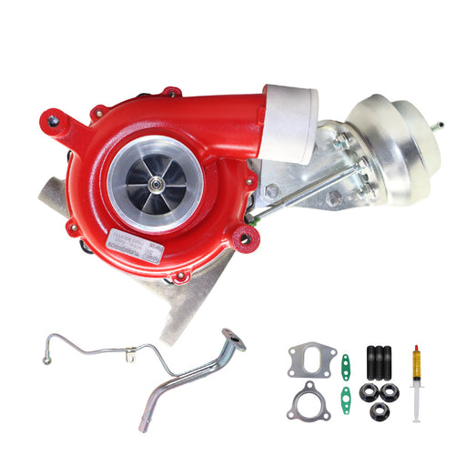 GEN1 High Flow Turbo Charger With Genuine Oil Feed Pipe For Mitsubishi Pajero 4M41 3.2L VT12