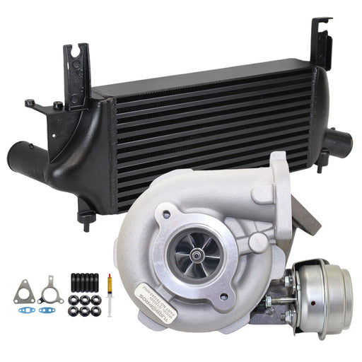 Upgrade Billet Turbo Charger With 75mm Intercooler For Nissan Navara D40 YD25 2.5L 3 Bolts