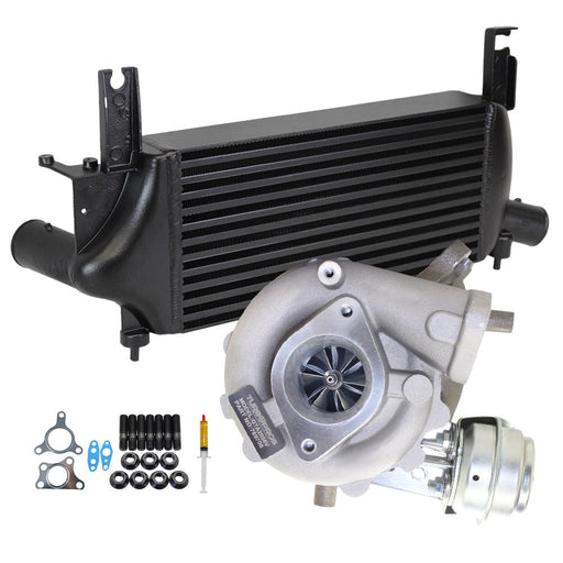 Upgrade Billet Turbo Charger With 75mm Intercooler For Nissan Pathfinder R51 YD25 2.5L 4 Bolts