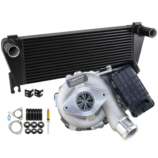 Upgrade Billet Turbo Charger With 70mm Intercooler For Ford Transit 2.2L RWD 2011-