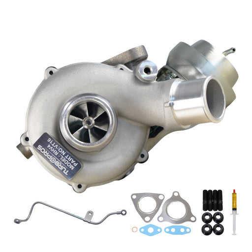 Upgrade Billet Turbo Charger With Genuine Oil Feed Pipe For Mitsubishi Triton MN 4D56 2.5L VT16