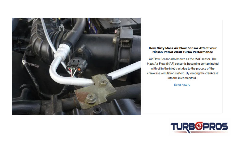 How Dirty Mass Air Flow Sensor Affect Your Nissan Patrol ZD30 Turbo Performance