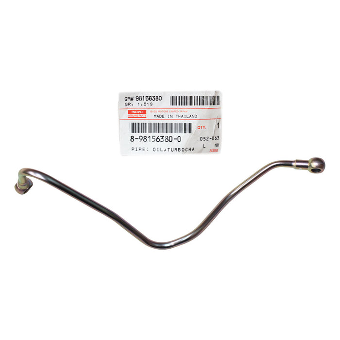 Genuine Turbo Charger Oil Feed Pipe For Holden Colorado RC 4JJ1 3.0L 2010-2012