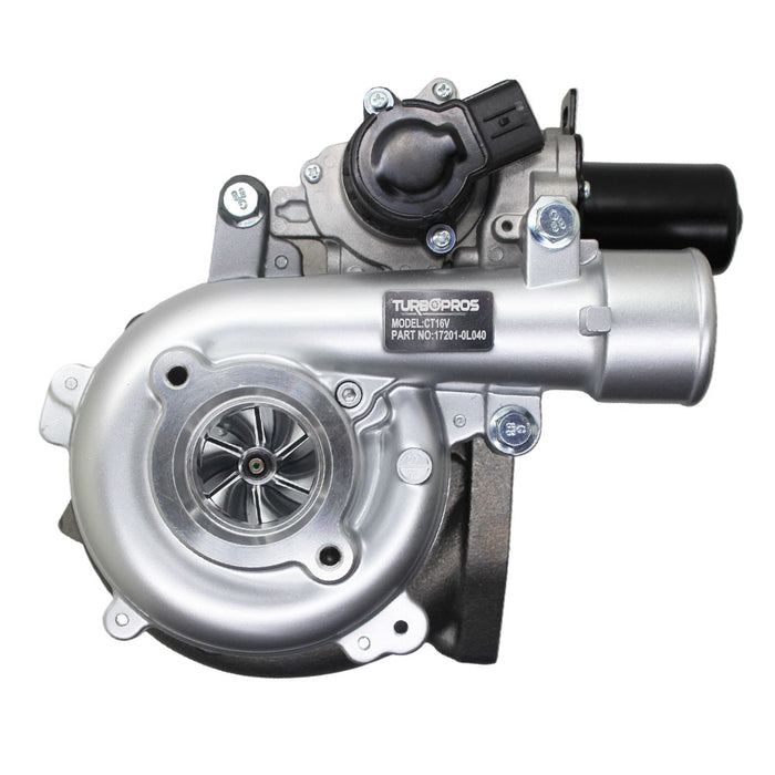 Upgrade Billet Turbo Charger With 50mm Intercooler For Toyota Hilux N70 D4D KUN26 1KD-FTV 3.0L 2010-2015
