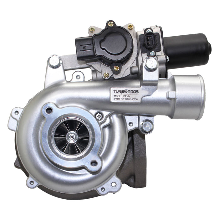 Upgrade Billet Turbo Charger With 64mm Intercooler And Genuine Oil Feed Pipe For Toyota Commuter 1KD-FTV 3.0L