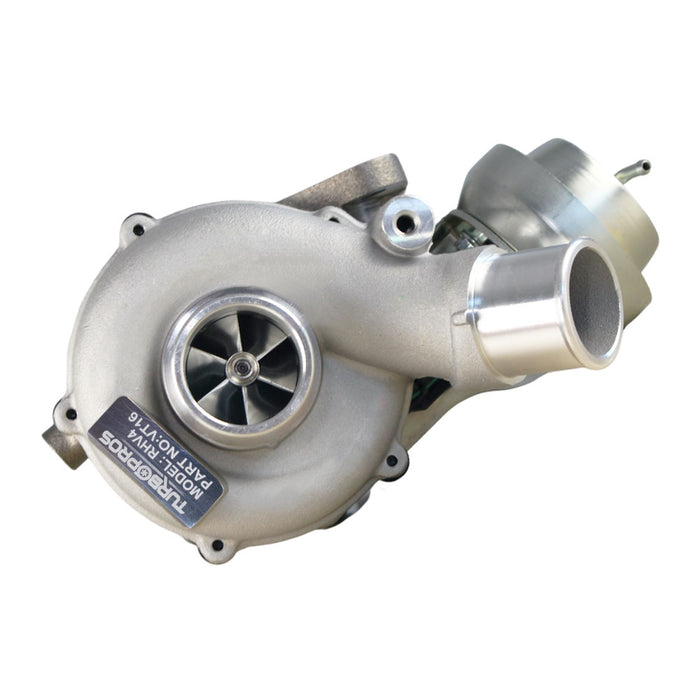 Upgrade Billet Turbo Charger With 50mm Intercooler & Hoses And Genuine Oil Feed Pipe For Mitsubishi Triton MN 4D56 2.5L