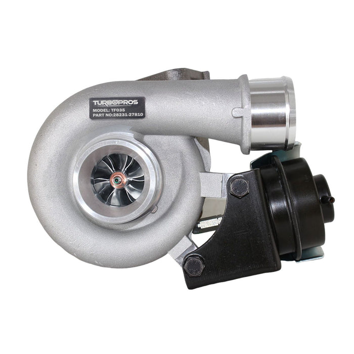 Upgrade Billet Turbo Charger With 64mm Intercooler And Genuine Oil Feed Pipe For Hyundai Santa Fe D4EB 2.2L 2006-2009