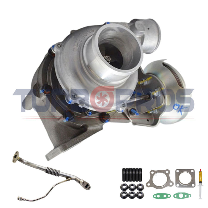 Genuine RHV5 Turbo Charger With Genuine Oil Feed Pipe For Holden RC Rodeo 4JJ1 3.0L VIEZ