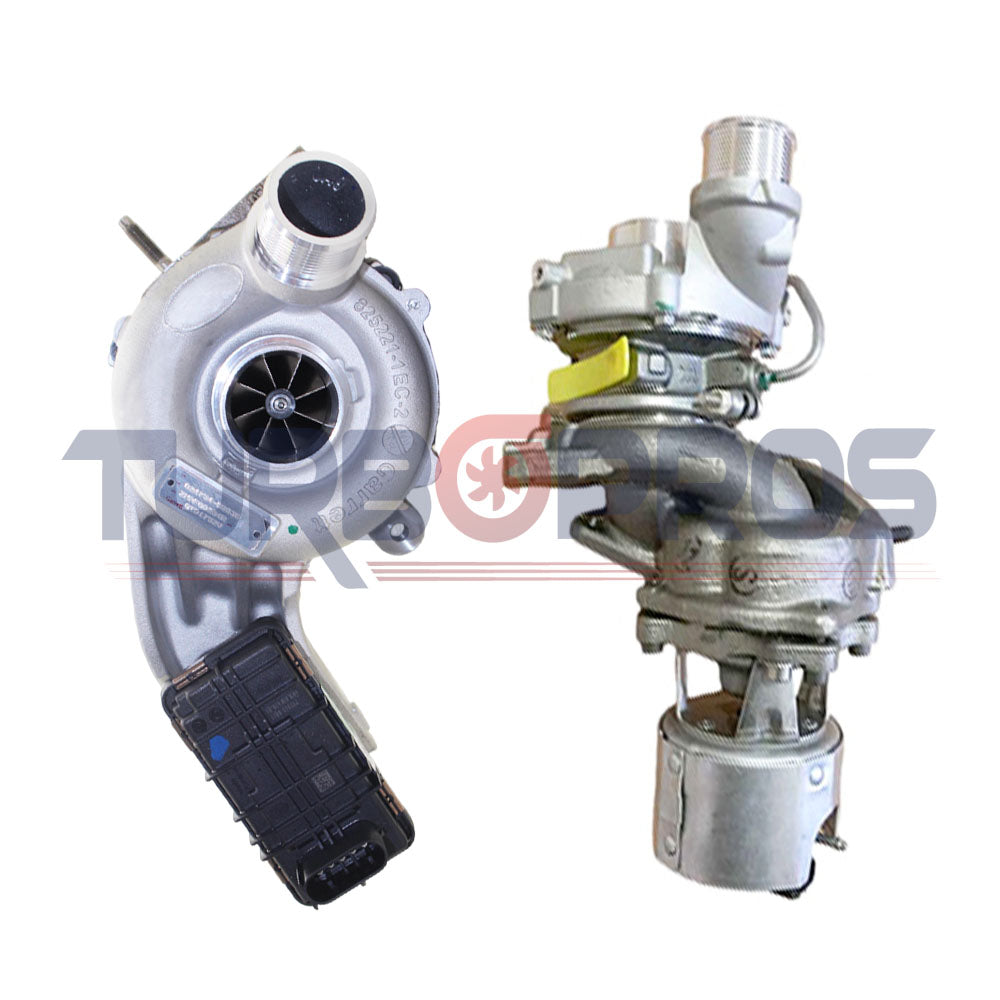 Genuine Twin Turbo Charger For Land Rover Range Rover V6 3.0L 824754-5 ...