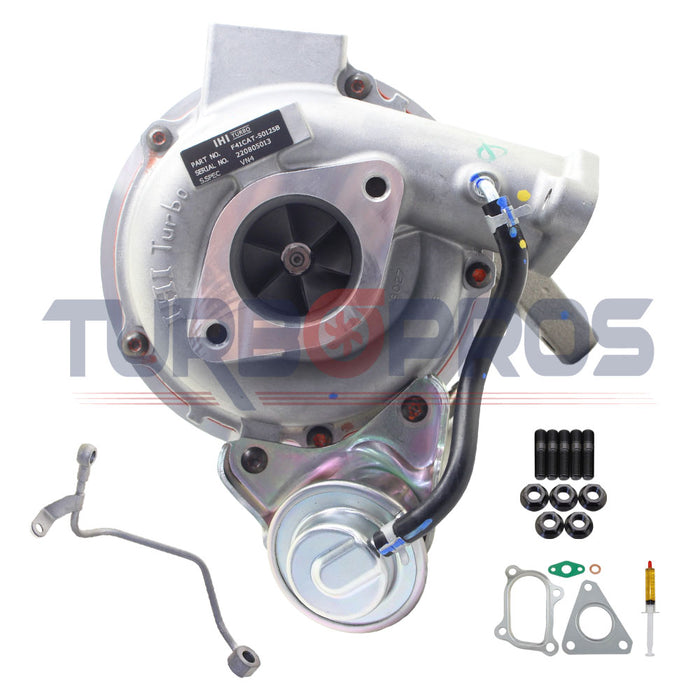 Genuine Turbo Charger VN4 With Genuine Oil Feed Pipe For Nissan Navara D22 YD25 2.5L 14411-VM01A