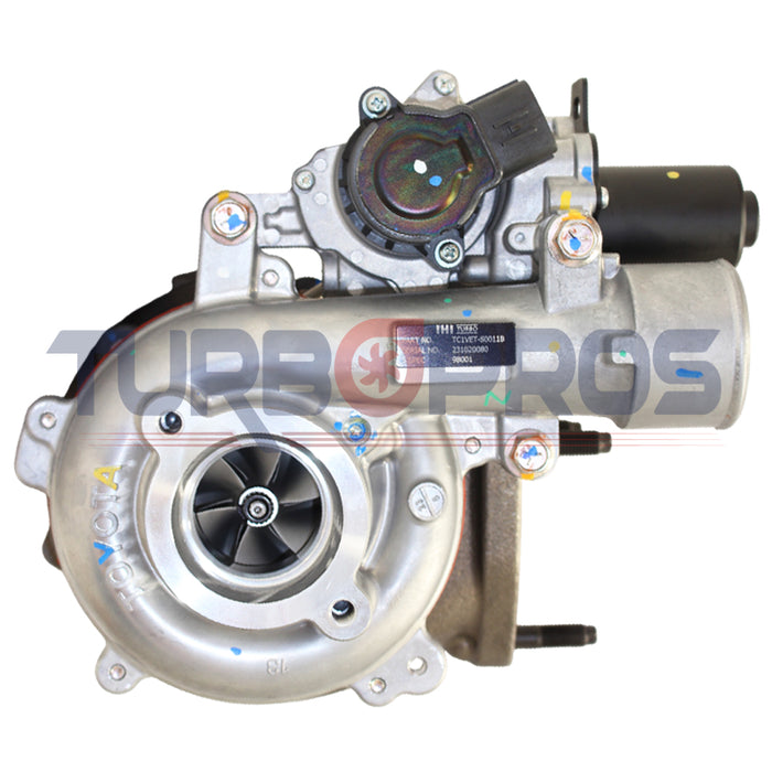 Genuine Turbo Charger CT12CV With Genuine Oil Feed Pipe For Toyota Hilux D4D KUN26 1KD-FTV 3.0L 17201-30110