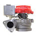 GEN1 High Flow Turbo Charger With 106mm Intercooler & Hoses And Genuine Oil Feed Pipe For Mazda BT50 2.2L 2011 Onwards