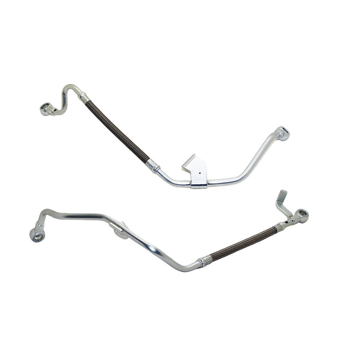 Upgrade Billet Turbo Charger With 60mm Intercooler And Genuine Oil Feed Pipe For Toyota LandCruiser 200 Series VDJ200 1VD-FTV 4.5L