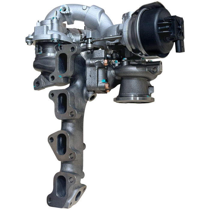 Upgrade Billet  R2S Bi-Turbo Charger For Volkswagen Amarok 2.0L 2012 Onwards