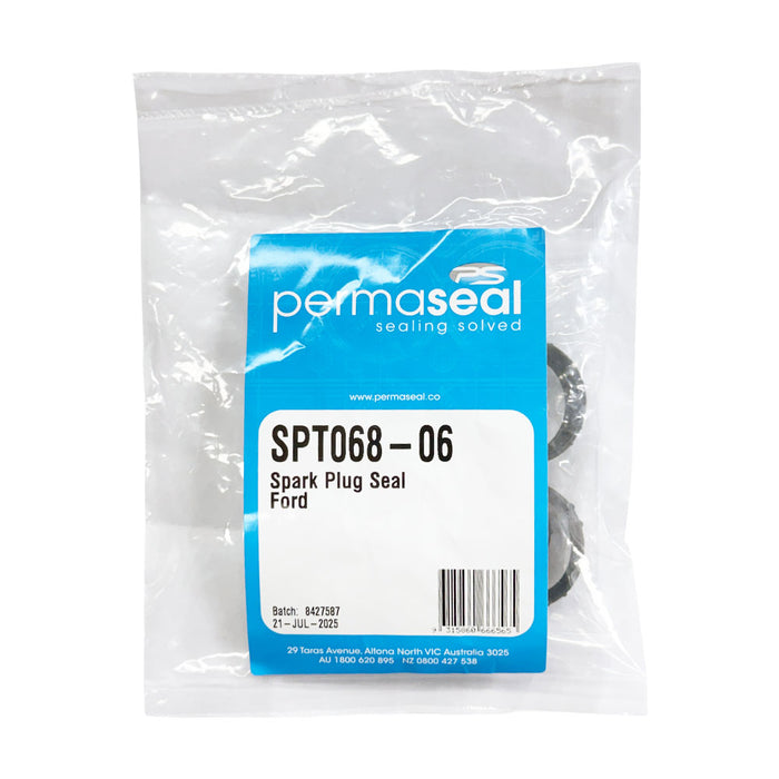 Permaseal Spark Plug Tube Seal Set Of 6 For Ford Territory SX SY Barra 4.0L 2004 Onwards