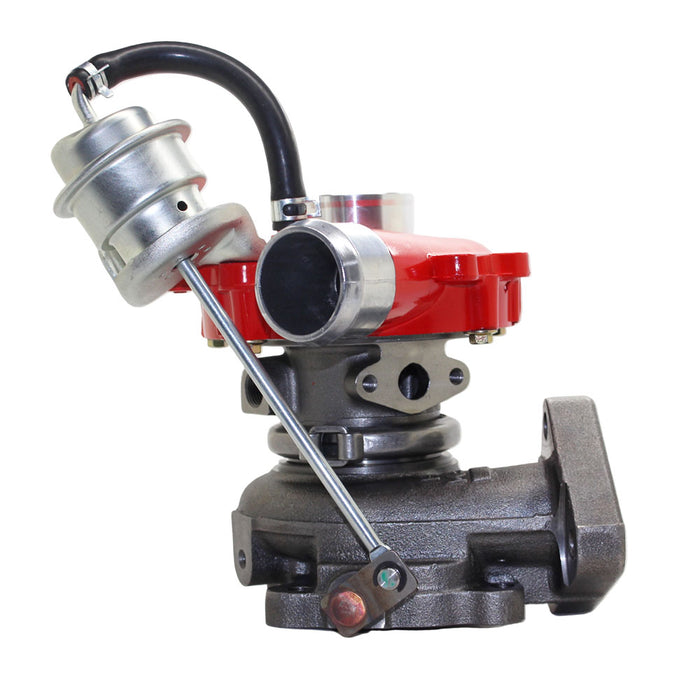 GEN1 High Flow Turbo Charger With 50mm Intercooler & Hoses And Genuine Oil Feed Pipe For Mitsubishi Challenger 4D56 2.5L 2WD VT10