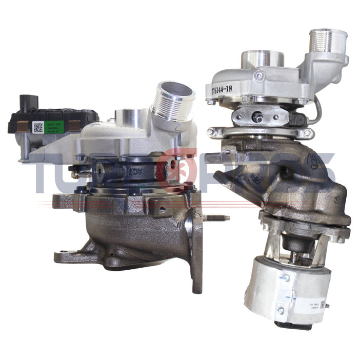 Genuine Twin Turbo Charger For Land Rover Discovery 4 V6 3.0L 824754-5003S