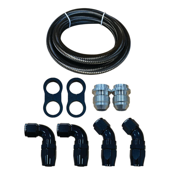 Turbo Pros High Flow -AN10 Oil Catch Can For Ford Falcon XR6 BA/BF/FG Barra 4.0L