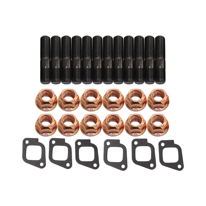 Permaseal Exhaust Manifold Installation Stud & Gasket Kit For Nissan Patrol GQ Y60 TD42 4.2L