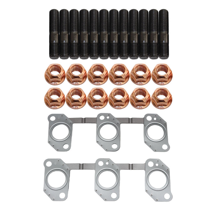 Permaseal Exhaust Manifold Installation Stud & Gasket Kit For Toyota Landcruiser 80 Series HDJ80/HDJ81 1HD-T 4.2L