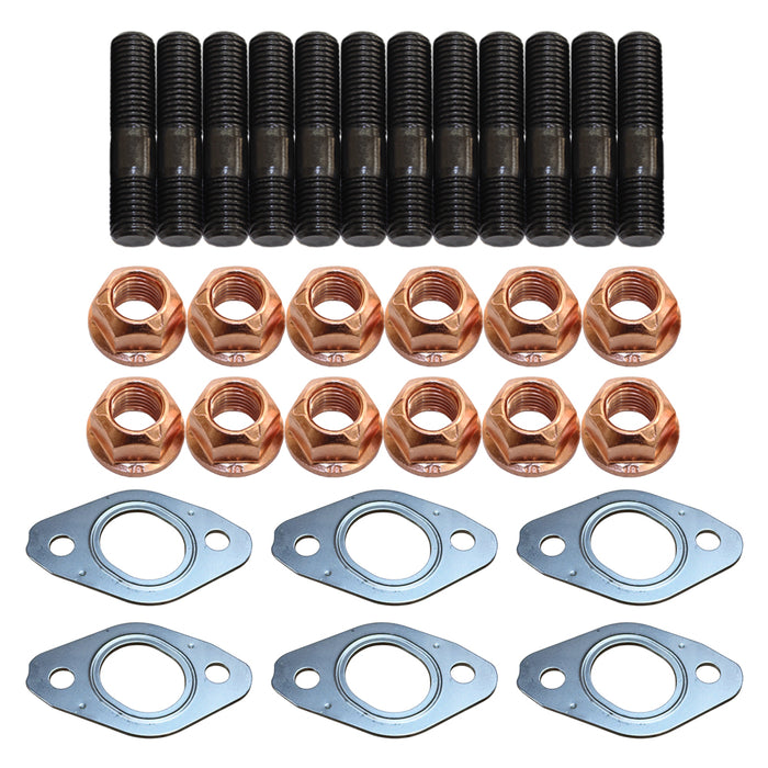 Permaseal MLS-R Exhaust Manifold Installation Stud & Gasket Kit For Nissan Skyline R32/R33/R34 RB20DE/RB20DET 2.0L/2.5L