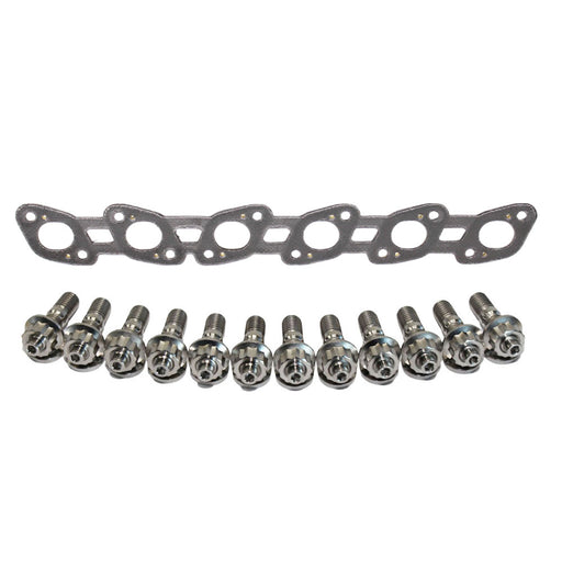 Permaseal Exhaust Manifold Titanium Stud & Gasket Kit For Nissan Skyline R33 RB25DE/RB25DET 2.5L