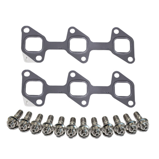 Permaseal Exhaust Manifold Titanium Stud & Gasket Kit For Toyota Landcruiser 78 Series HDJ78 1HD-FTE 4.2L