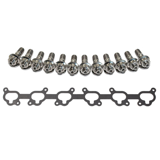 Permaseal Intake Manifold Installation Titanium Stud & Gasket Kit For Ford Falcon XR6 BA/BF/FG Barra 4.0L