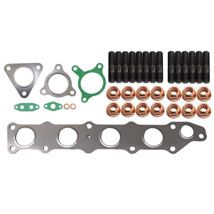 Permaseal Turbo & Exhaust Manifold Installation Stud & Gasket Kit For Mitsubishi Triton MQ 4N15 2.4L