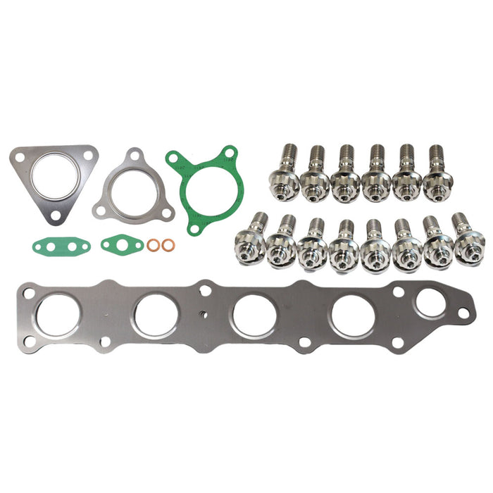 Permaseal Exhaust Manifold & Turbo Gaskets with Titanium Stud Kit For Mitsubishi Pajero Sport 4N15 2.4L