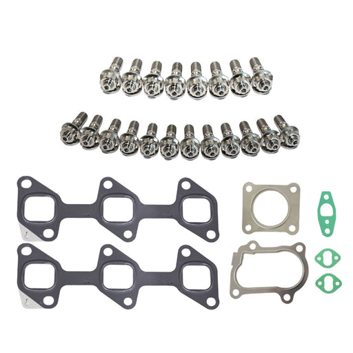 Permaseal Exhaust Manifold & Turbo Gaskets with Titanium Stud Kit For Toyota Landcruiser 79 Series HDJ79 1HD-FTE 4.2L