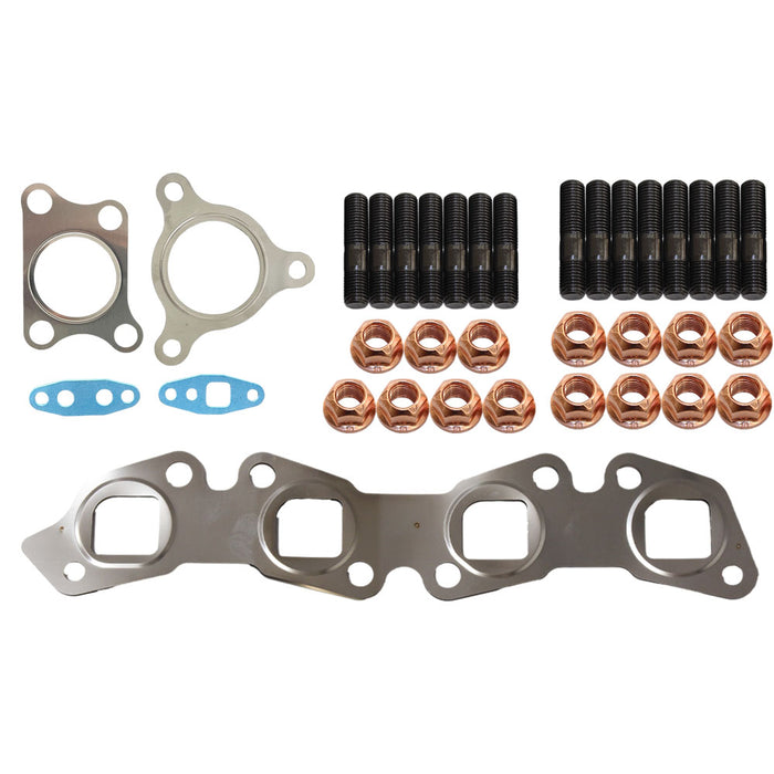 Permaseal Turbo & Exhaust Manifold Installation Stud & Gasket Kit For Nissan Pathfinder R51 YD25 2.5L