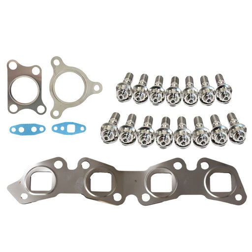Permaseal Exhaust Manifold & Turbo Gaskets with Titanium Stud Kit For Nissan Navara D40 YD25 2.5L