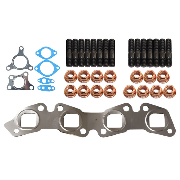 Permaseal Turbo & Exhaust Manifold Installation Stud & Gasket Kit For Nissan Pathfinder R51 YD25 2.5L