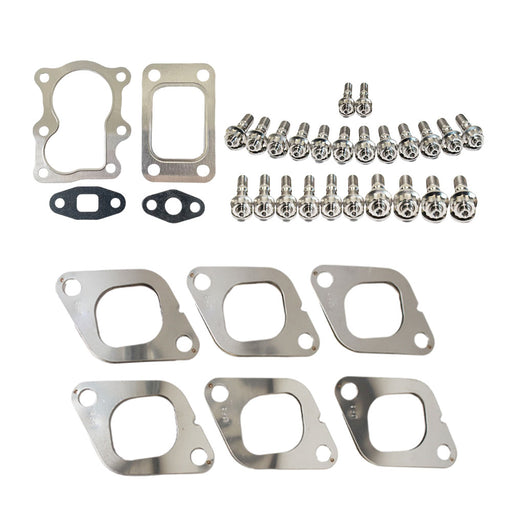 Permaseal Exhaust Manifold & Turbo Gaskets with Titanium Stud Kit For Nissan Patrol GU Y61 TD42 4.2L