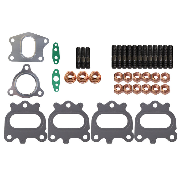 Permaseal Turbo & Exhaust Manifold Installation Stud & Gasket Kit For Mitsubishi Pajero 4M41 3.2L VT12