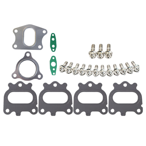 Permaseal Exhaust Manifold & Turbo Gaskets with Titanium Stud Kit For Mitsubishi Pajero 4M41 3.2L VT13