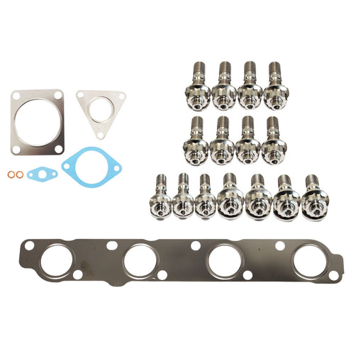 Permaseal Exhaust Manifold & Turbo Gaskets with Titanium Stud Kit For Ford Transit 2.4L 2000 Onwards