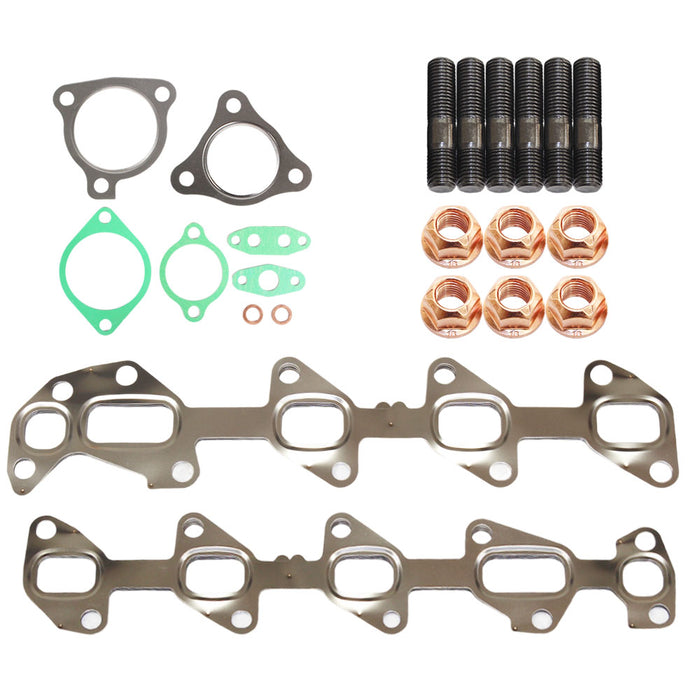 Permaseal Turbo & Exhaust Manifold Installation Stud & Gasket Kit For Toyota Landcruiser VDJ76R 76 Series 1VD-FTV 4.5L 2007-2022