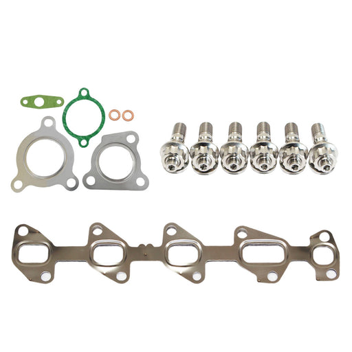 Permaseal LHS Exhaust Manifold & Turbo Gaskets with Titanium Stud Kit For Toyota Landcruiser VDJ200 200 Series 1VD-FTV 4.5L V8 (Left Hand Side / Passenger Side)