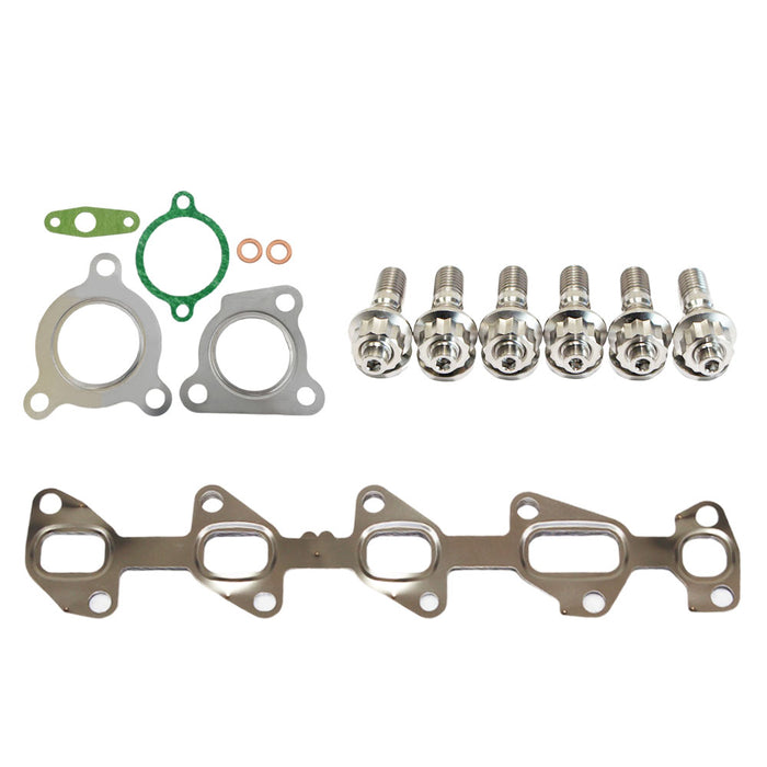 Permaseal LHS Exhaust Manifold & Turbo Gaskets with Titanium Stud Kit For Toyota Landcruiser VDJ200 200 Series 1VD-FTV 4.5L V8 (Left Hand Side / Passenger Side)