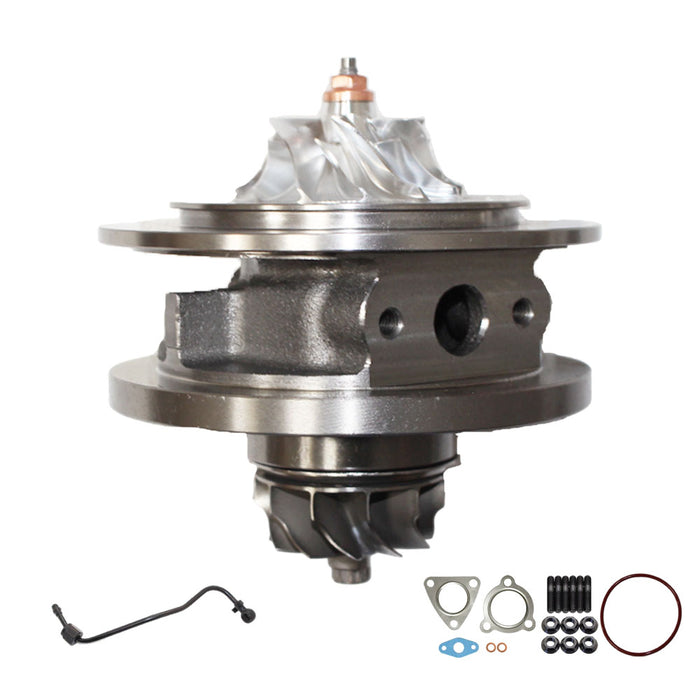 Upgrade Billet Turbo Cartridge CHRA Core With Oil Feed Pipe For Hyundai Santa Fe D4EB 2.2L