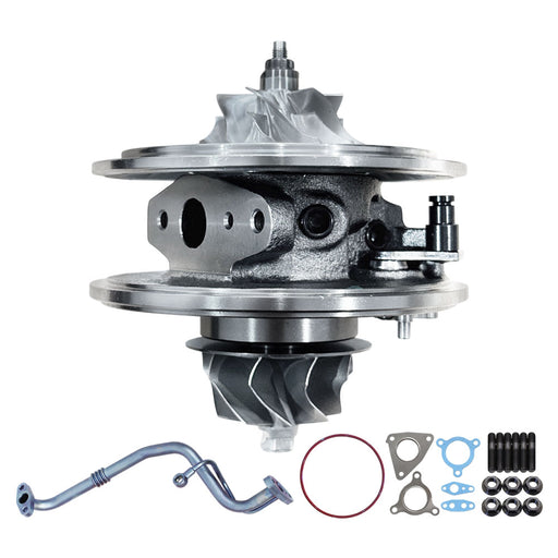 Upgrade Billet Turbo Cartridge CHRA Core With Oil Feed Pipe For Nissan Patrol GU ZD30 3.0L Fits Early DI 2000-2002