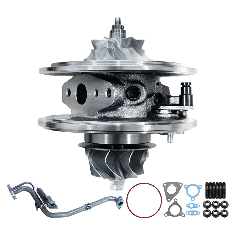 Upgrade Billet Turbo Cartridge CHRA Core With Oil Feed Pipe For Nissan ...