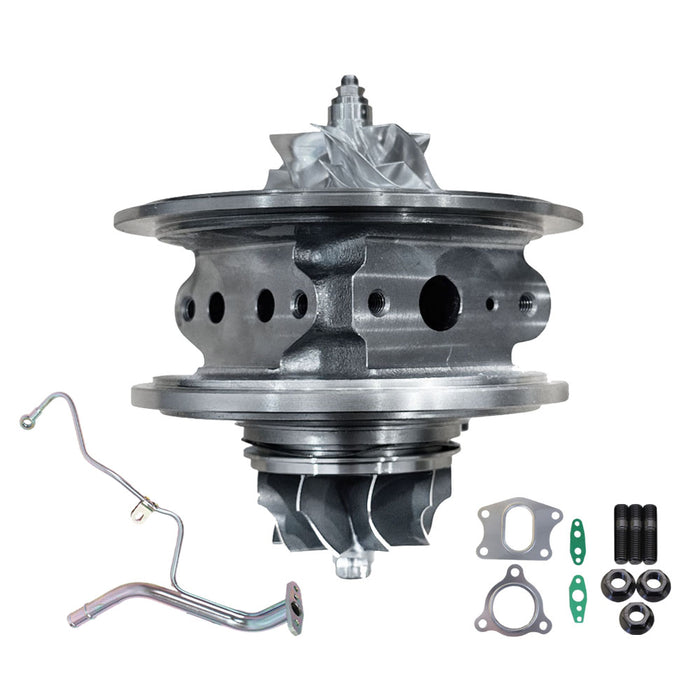 Upgrade Billet Turbo Cartridge CHRA Core With Oil Feed Pipe For Mitsubishi Pajero 4M41 3.2L VT13