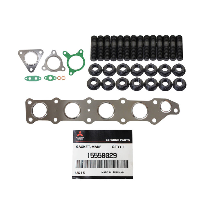 Genuine Exhaust Manifold & Turbo Gasket & Stud Kit For Mitsubishi Triton MQ/mr/ pajero sport 4N15 2.4L