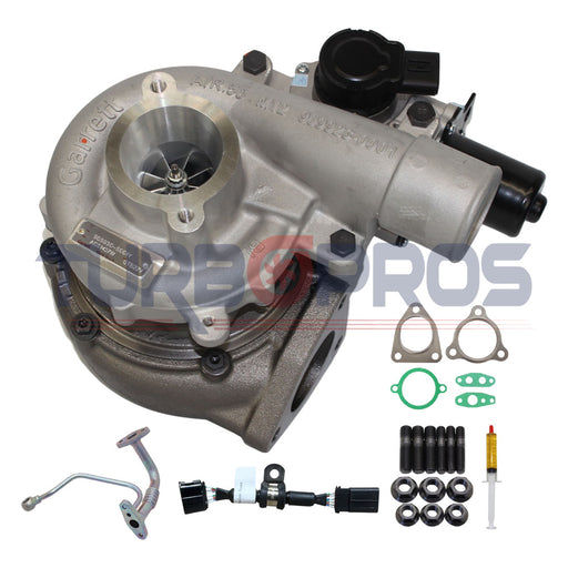 Garrett Direct Fit Upgrade Turbo Charger With Genuine Oil Feed Pipe For Toyota Land Cruiser Prado 1KD-FTV 3.0L