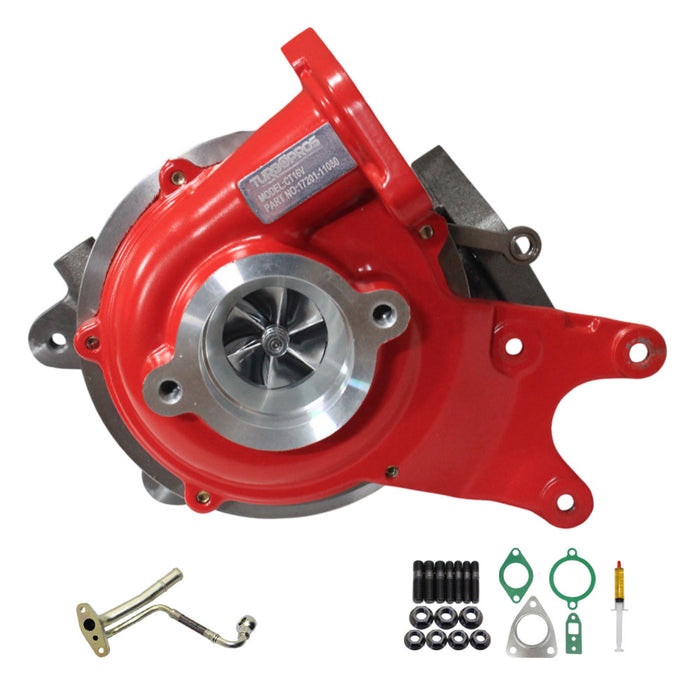 GEN1 High Flow Turbo Charger With Genuine Oil Feed Pipe For Toyota HiAce 1GD-FTV 2.8L