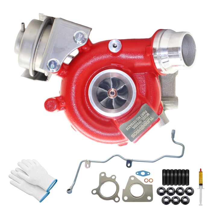 GEN1 High Flow Turbo Charger With Genuine Oil Feed Pipe For Mitsubishi Outlander 4N14 2.2L
